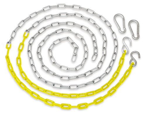 Swingan vinyl coated chain - coated,